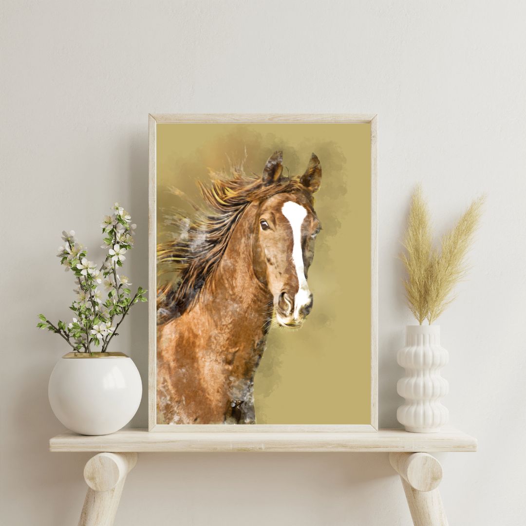 Cuadro de Caballos XVI