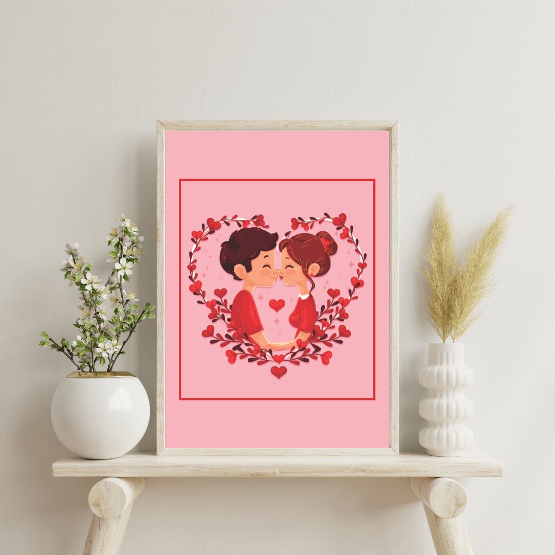 Cuadro de Corazones XVI